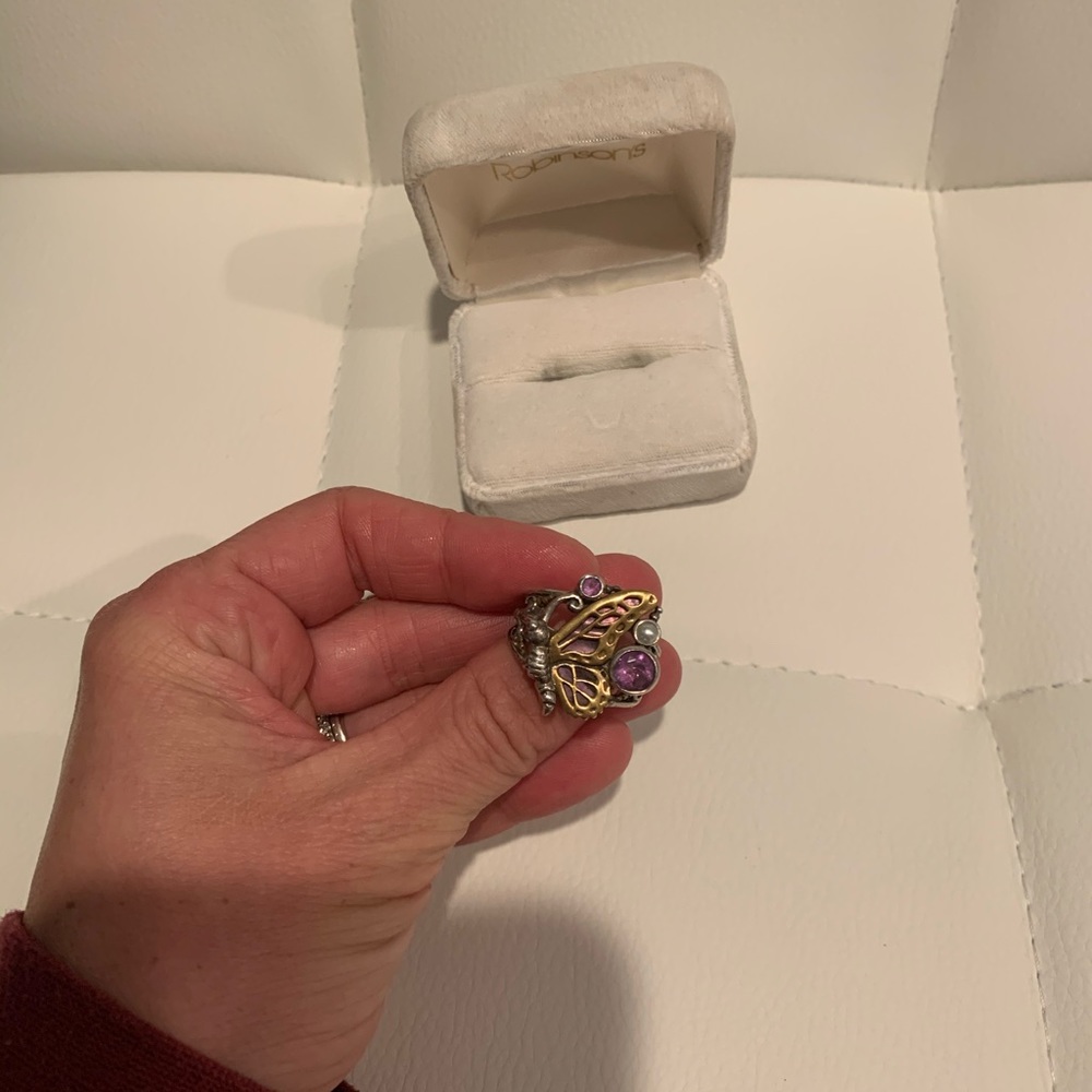 Designer Sterling Silver Ring View 3